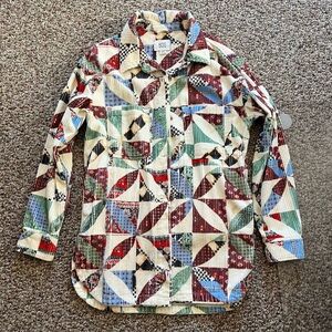 BDG Serena Patchwork Corduroy Shirt Jacket